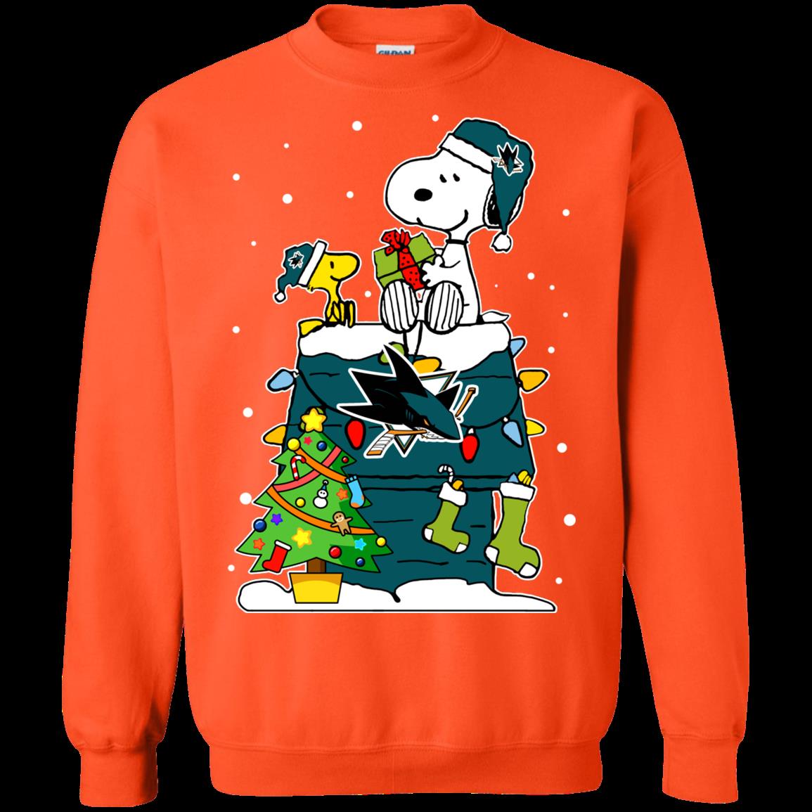 San Jose Sharks Ugly Christmas Sweaters Snoopy T Shirt Hoodies Sweatshirt 1 » Cool Gifts for You - Mfamilygift San Jose Sharks Ugly Christmas Sweaters Snoopy T Shirt Hoodies Sweatshirt 1