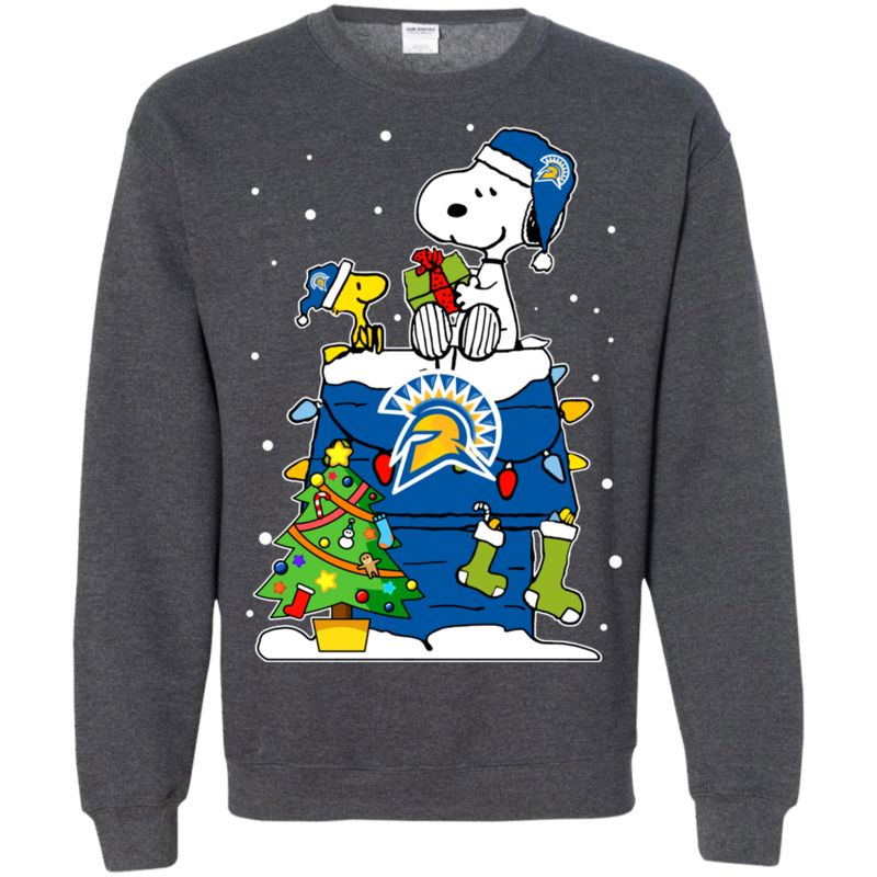 San Jose State Spartans Ugly Christmas Sweaters Snoopy Woodstock T Shirt Hoodies Sweatshirt 2 » Cool Gifts for You - Mfamilygift San Jose State Spartans Ugly Christmas Sweaters Snoopy Woodstock T Shirt Hoodies Sweatshirt 2