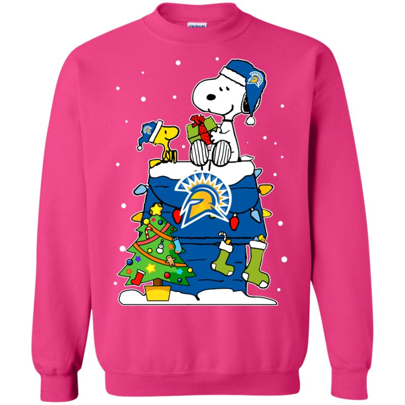 San Jose State Spartans Ugly Christmas Sweaters Snoopy Woodstock T Shirt Hoodies Sweatshirt 3 » Cool Gifts for You - Mfamilygift San Jose State Spartans Ugly Christmas Sweaters Snoopy Woodstock T Shirt Hoodies Sweatshirt 3