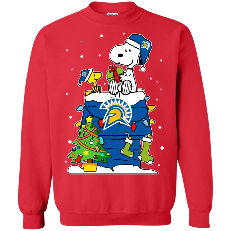 San Jose State Spartans Ugly Christmas Sweaters Snoopy Woodstock T Shirt Hoodies Sweatshirt 4 » Cool Gifts for You - Mfamilygift San Jose State Spartans Ugly Christmas Sweaters Snoopy Woodstock T Shirt Hoodies Sweatshirt 4