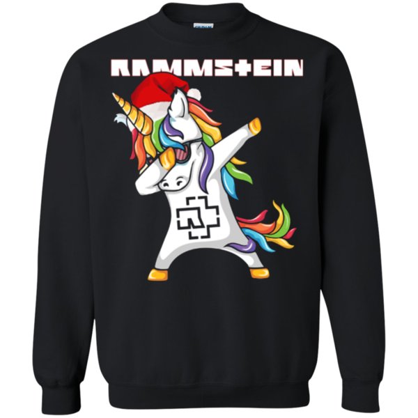 Santa Unicorn Dabbing Rammstein Shirt Sweatshirt Santa Unicorn Dabbing Rammstein Shirt Sweatshirt