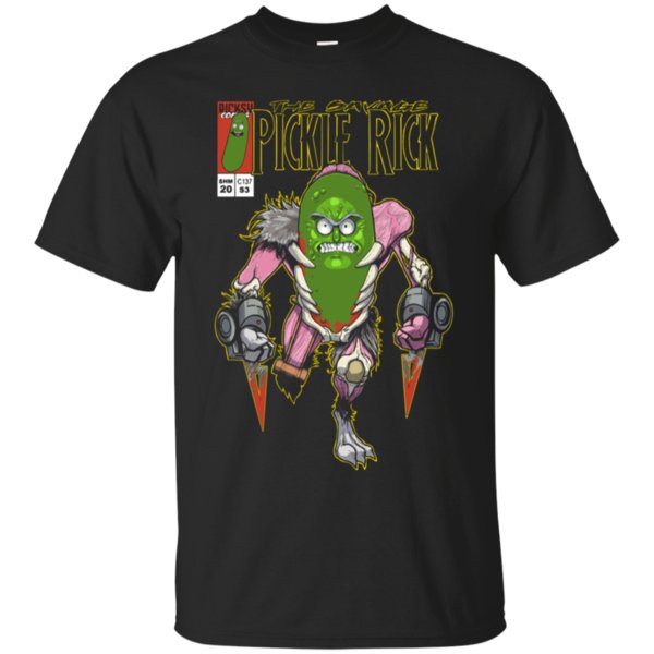 Savage Pickle T Shirt Rick And Morty Cotton Shirt