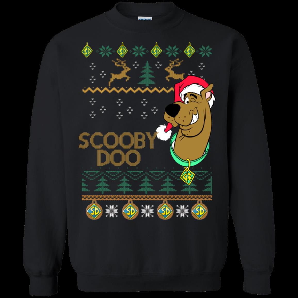 Scooby Doo Ugly Christmas Sweater Shirts T Shirt Hoodies Sweatshirt