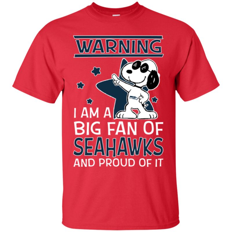 Seattle Seahawks Snoopy Shirts Warning I Am A Big Fan 2 » Cool Gifts for You - Mfamilygift Seattle Seahawks Snoopy Shirts Warning I Am A Big Fan 2