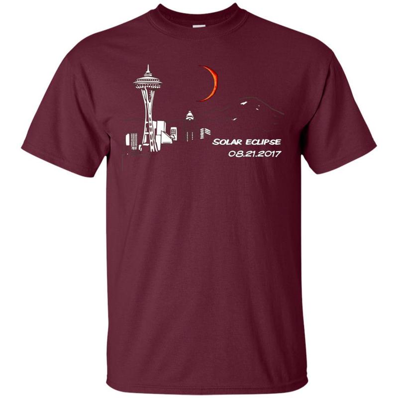 Seattle, Wa Solar Eclipse Shirt August 21, 2017 2 » Cool Gifts for You - Mfamilygift Seattle, Wa Solar Eclipse Shirt August 21, 2017 2