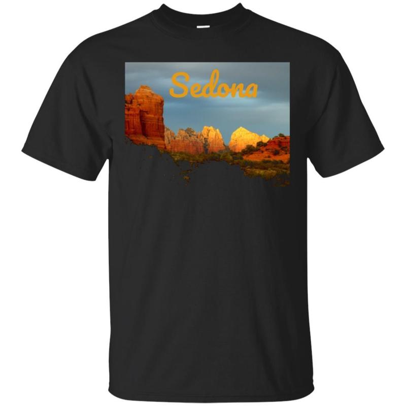 Sedona Red Rocks T-Shirt Sunset Colors