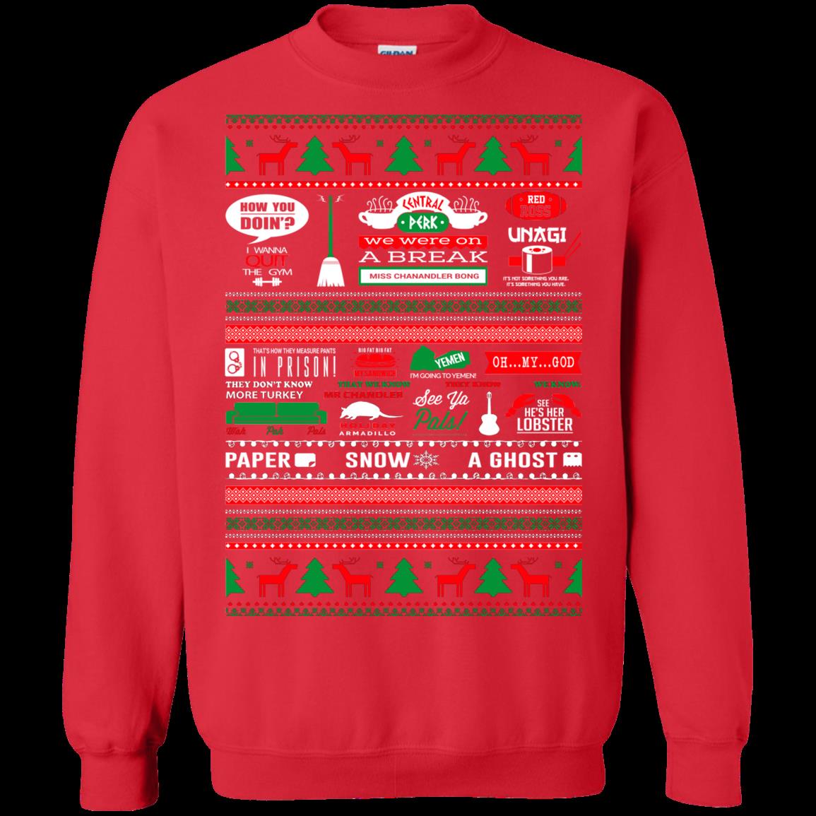 S How You Doin I Wanna Quit The Gym Central Perk We Friends Ugly Christmas Shirts T Shirt Hoodies Sweatshirt 4 » Cool Gifts for You - Mfamilygift S How You Doin I Wanna Quit The Gym Central Perk We Friends Ugly Christmas Shirts T Shirt Hoodies Sweatshirt 4