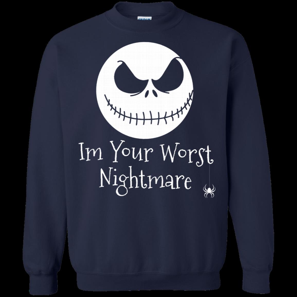 S Im Your Worst Nightmare The Nightmare Before Christmas Shirts T Shirt Hoodies Sweatshirt 1 » Cool Gifts for You - Mfamilygift S Im Your Worst Nightmare The Nightmare Before Christmas Shirts T Shirt Hoodies Sweatshirt 1