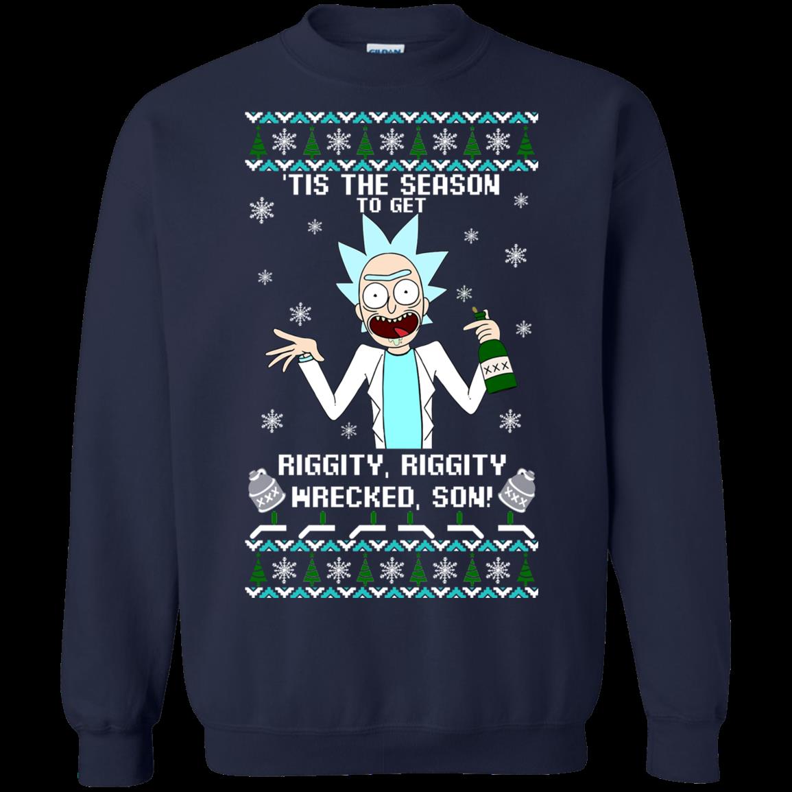 S Rick And Morty Ugly Christmas Sweater T Shirt Hoodies Sweatshirt 1 » Cool Gifts for You - Mfamilygift S Rick And Morty Ugly Christmas Sweater T Shirt Hoodies Sweatshirt 1