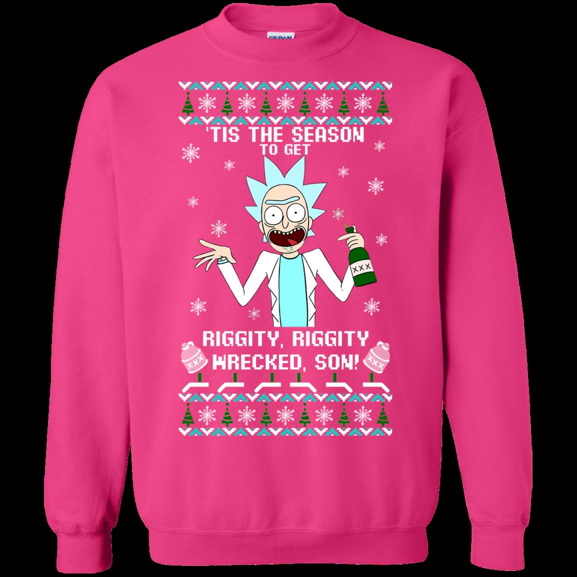 S Rick And Morty Ugly Christmas Sweater T Shirt Hoodies Sweatshirt 3 » Cool Gifts for You - Mfamilygift S Rick And Morty Ugly Christmas Sweater T Shirt Hoodies Sweatshirt 3