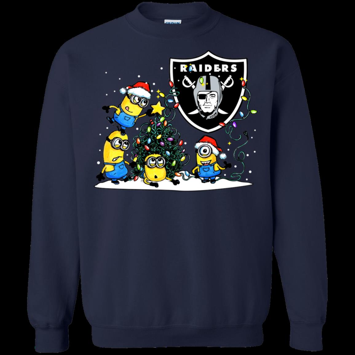 S S Christmas Oakland Raiders Minions Shirts T Shirt Hoodies Sweatshirt 1 » Cool Gifts for You - Mfamilygift S S Christmas Oakland Raiders Minions Shirts T Shirt Hoodies Sweatshirt 1