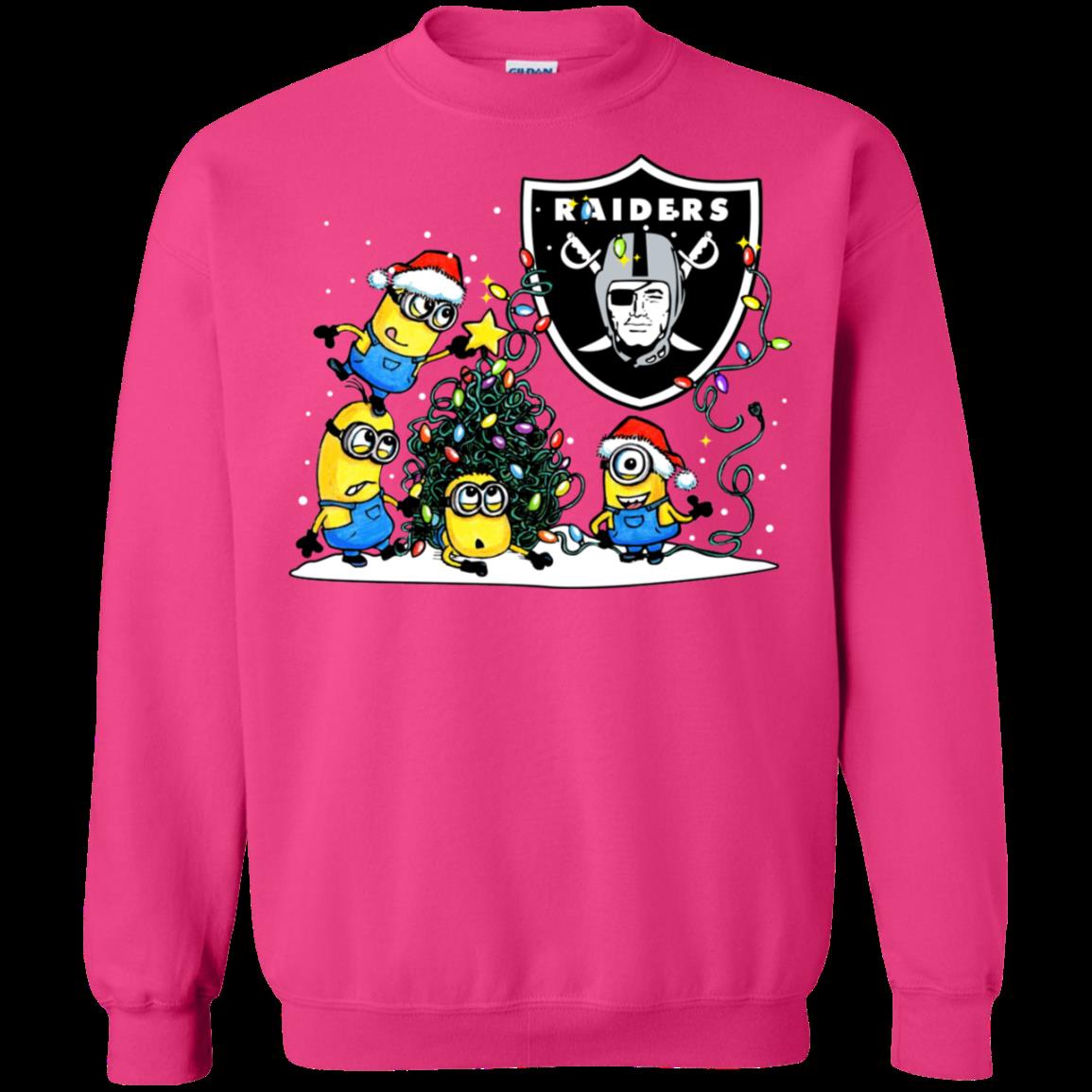 S S Christmas Oakland Raiders Minions Shirts T Shirt Hoodies Sweatshirt 3 » Cool Gifts for You - Mfamilygift S S Christmas Oakland Raiders Minions Shirts T Shirt Hoodies Sweatshirt 3