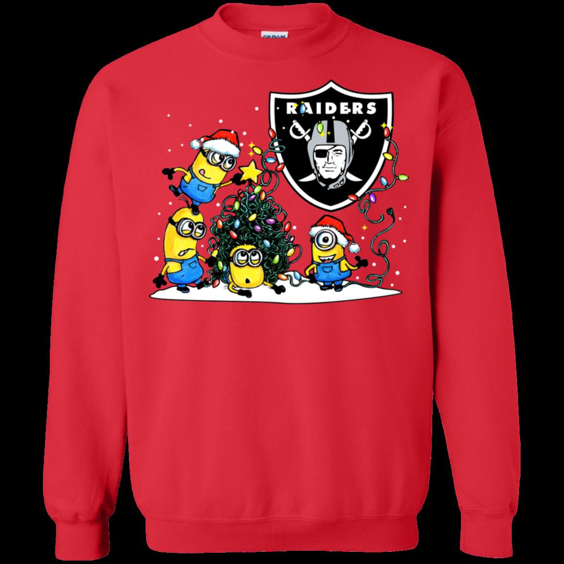S S Christmas Oakland Raiders Minions Shirts T Shirt Hoodies Sweatshirt 4 » Cool Gifts for You - Mfamilygift S S Christmas Oakland Raiders Minions Shirts T Shirt Hoodies Sweatshirt 4