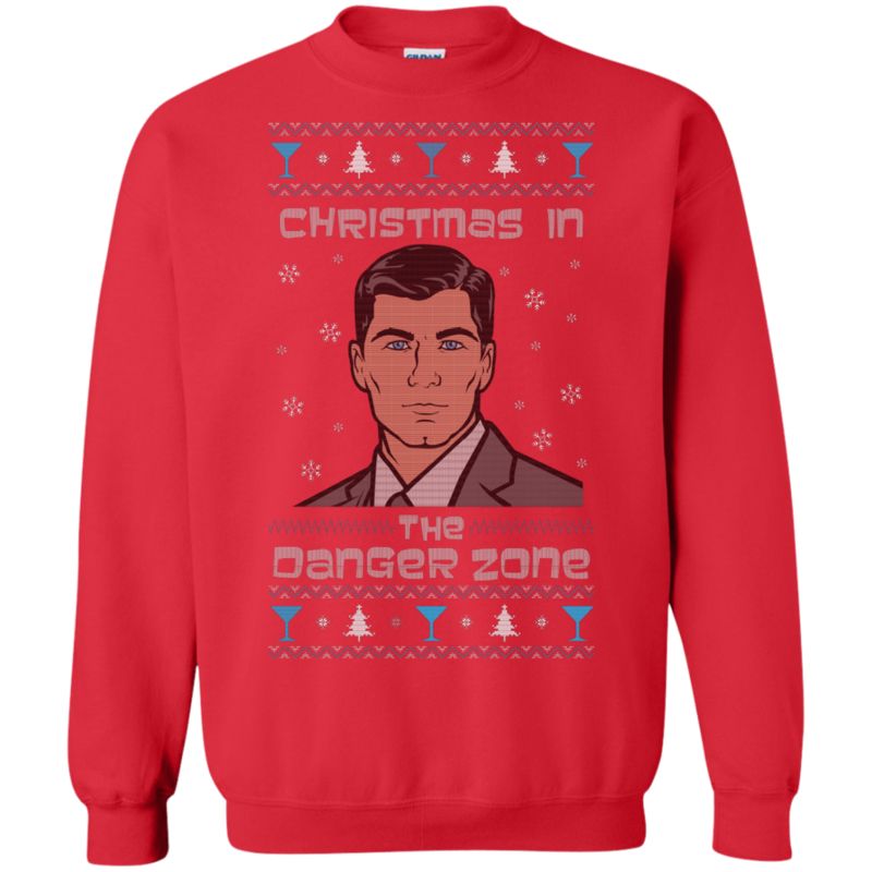 S Sterling Archer Ugly Christmas Sweater Shirts Christmas In The Danger Zone T Shirt Hoodies Sweatshirt 4 » Cool Gifts for You - Mfamilygift S Sterling Archer Ugly Christmas Sweater Shirts Christmas In The Danger Zone T Shirt Hoodies Sweatshirt 4