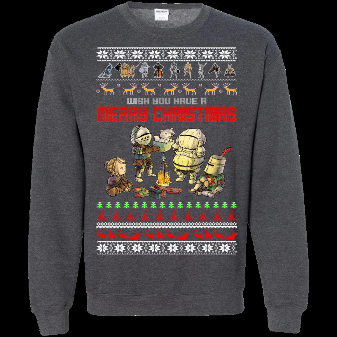 S Wish You Have A Merry Christmas Dark Souls Ugly Christmas Shirts T Shirt Hoodies Sweatshirt 2 » Cool Gifts for You - Mfamilygift S Wish You Have A Merry Christmas Dark Souls Ugly Christmas Shirts T Shirt Hoodies Sweatshirt 2
