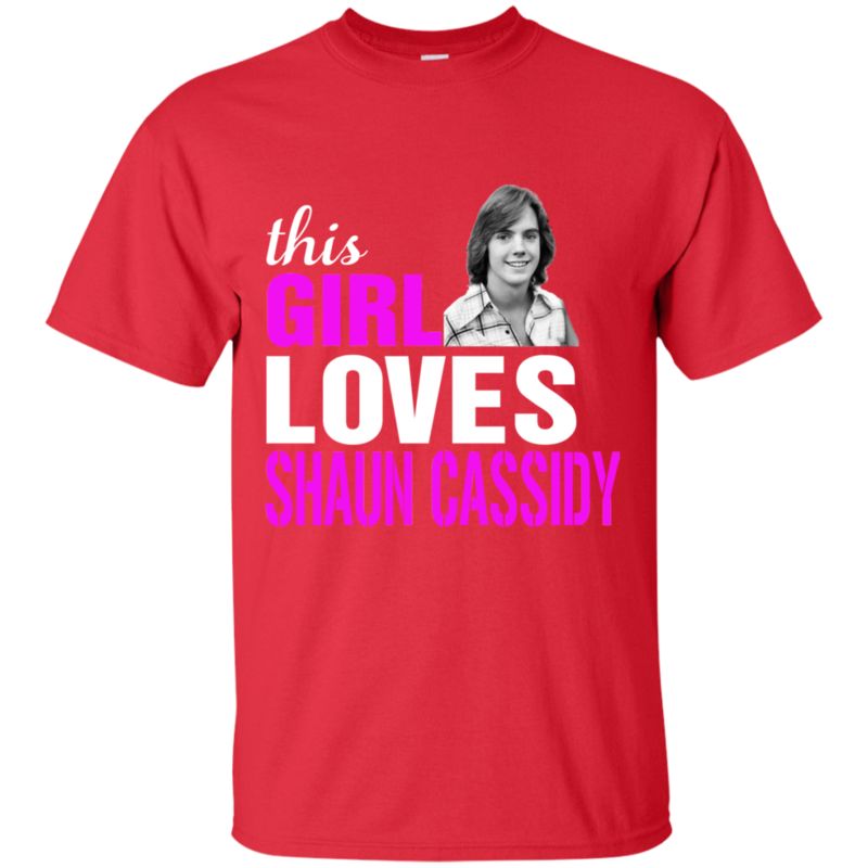Shaun Cassidy Woman Shirts This Girl Loves Shaun Cassidy 2 » Cool Gifts for You - Mfamilygift Shaun Cassidy Woman Shirts This Girl Loves Shaun Cassidy 2