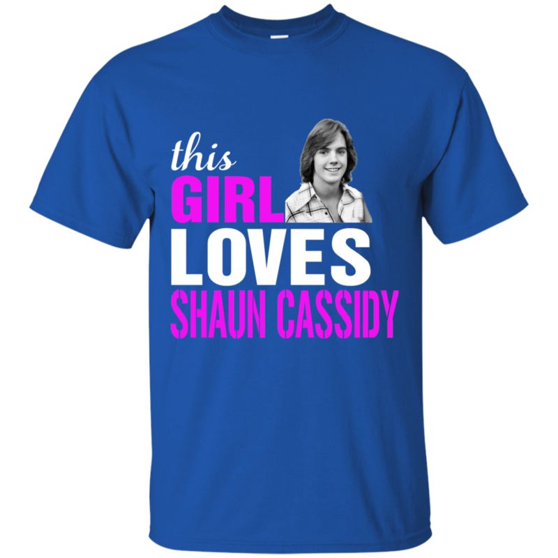 Shaun Cassidy Woman Shirts This Girl Loves Shaun Cassidy 3 » Cool Gifts for You - Mfamilygift Shaun Cassidy Woman Shirts This Girl Loves Shaun Cassidy 3