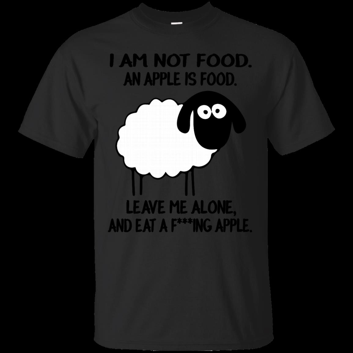Shaun The Sheep Vegan Shirts I Am Not Food An Apple Is Food Shaun The Sheep Vegan Shirts I Am Not Food An Apple Is Food