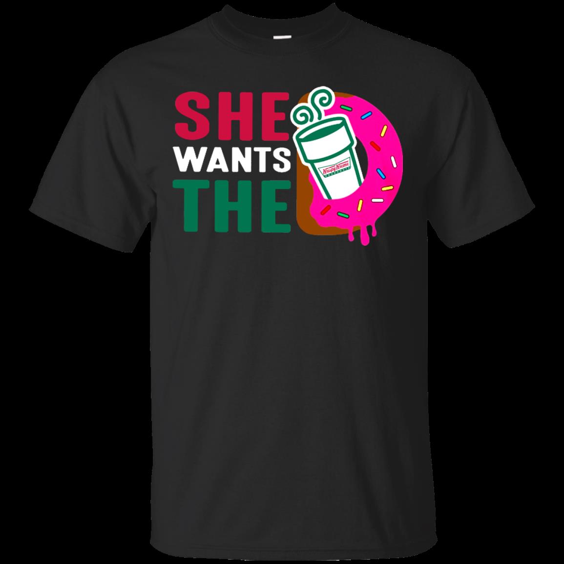 She Wants The Krispy Kreme T Shirt Hoodie Sweater She Wants The Krispy Kreme T Shirt Hoodie Sweater