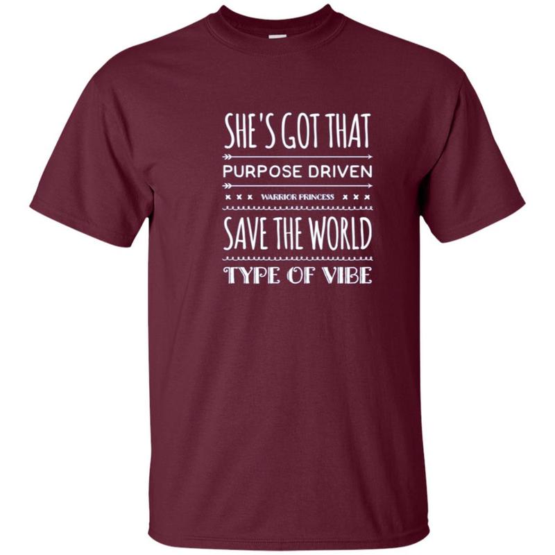 She’S Got Purpose Driven Warrior Princess Save World Shirt 2 » Cool Gifts for You - Mfamilygift She’S Got Purpose Driven Warrior Princess Save World Shirt 2
