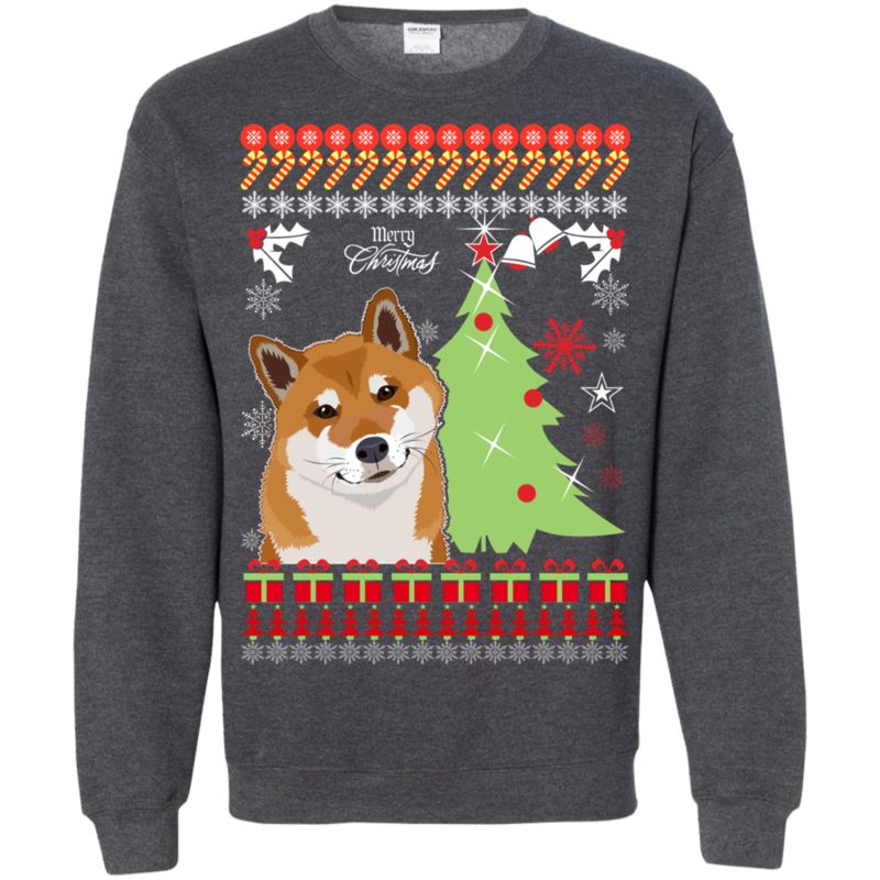 Shiba Ugly Christmas Sweater Merry Christmas 2 » Cool Gifts for You - Mfamilygift Shiba Ugly Christmas Sweater Merry Christmas 2