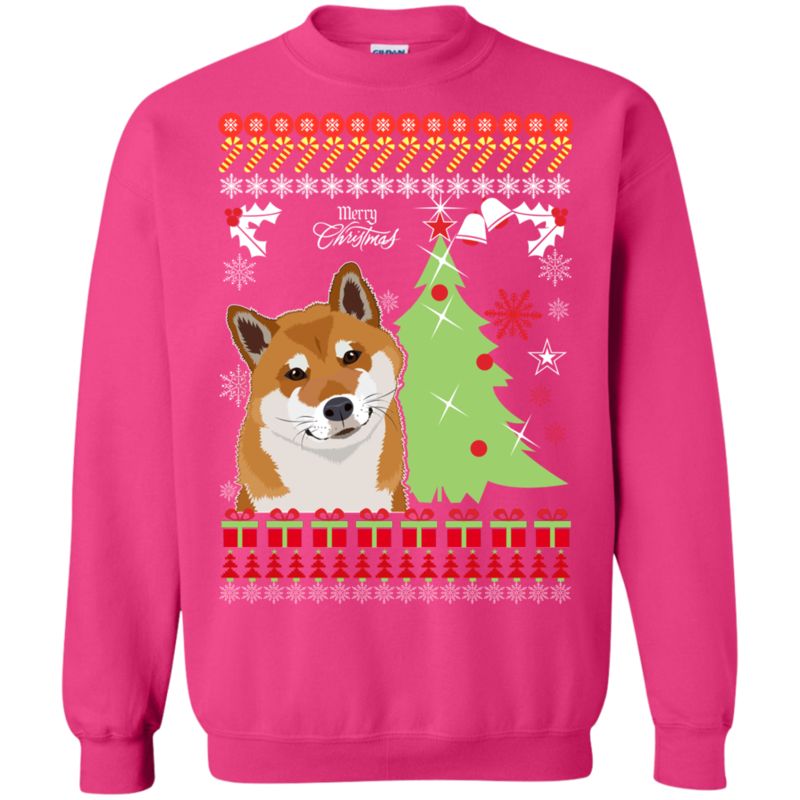 Shiba Ugly Christmas Sweater Merry Christmas 3 » Cool Gifts for You - Mfamilygift Shiba Ugly Christmas Sweater Merry Christmas 3