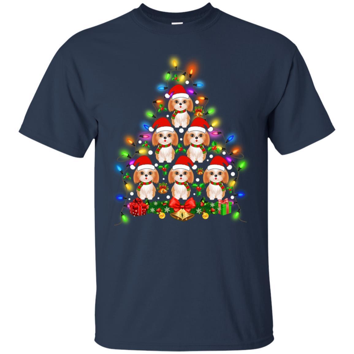 Shih Tzu Christmas Tree T Shirt Xmas Gift For Shih Tzu Dog 1 » Cool Gifts for You - Mfamilygift Shih Tzu Christmas Tree T Shirt Xmas Gift For Shih Tzu Dog 1