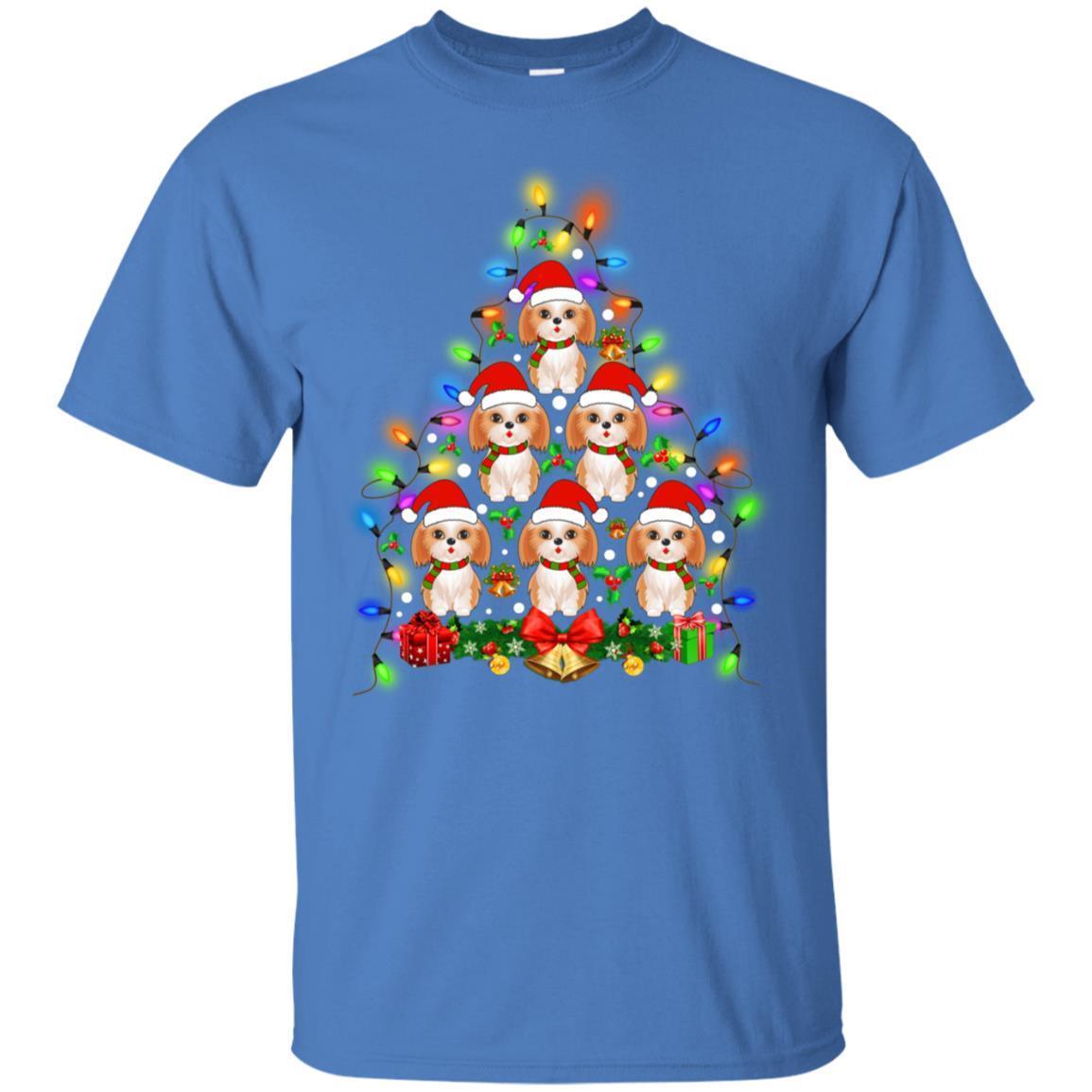 Shih Tzu Christmas Tree T Shirt Xmas Gift For Shih Tzu Dog 4 » Cool Gifts for You - Mfamilygift Shih Tzu Christmas Tree T Shirt Xmas Gift For Shih Tzu Dog 4