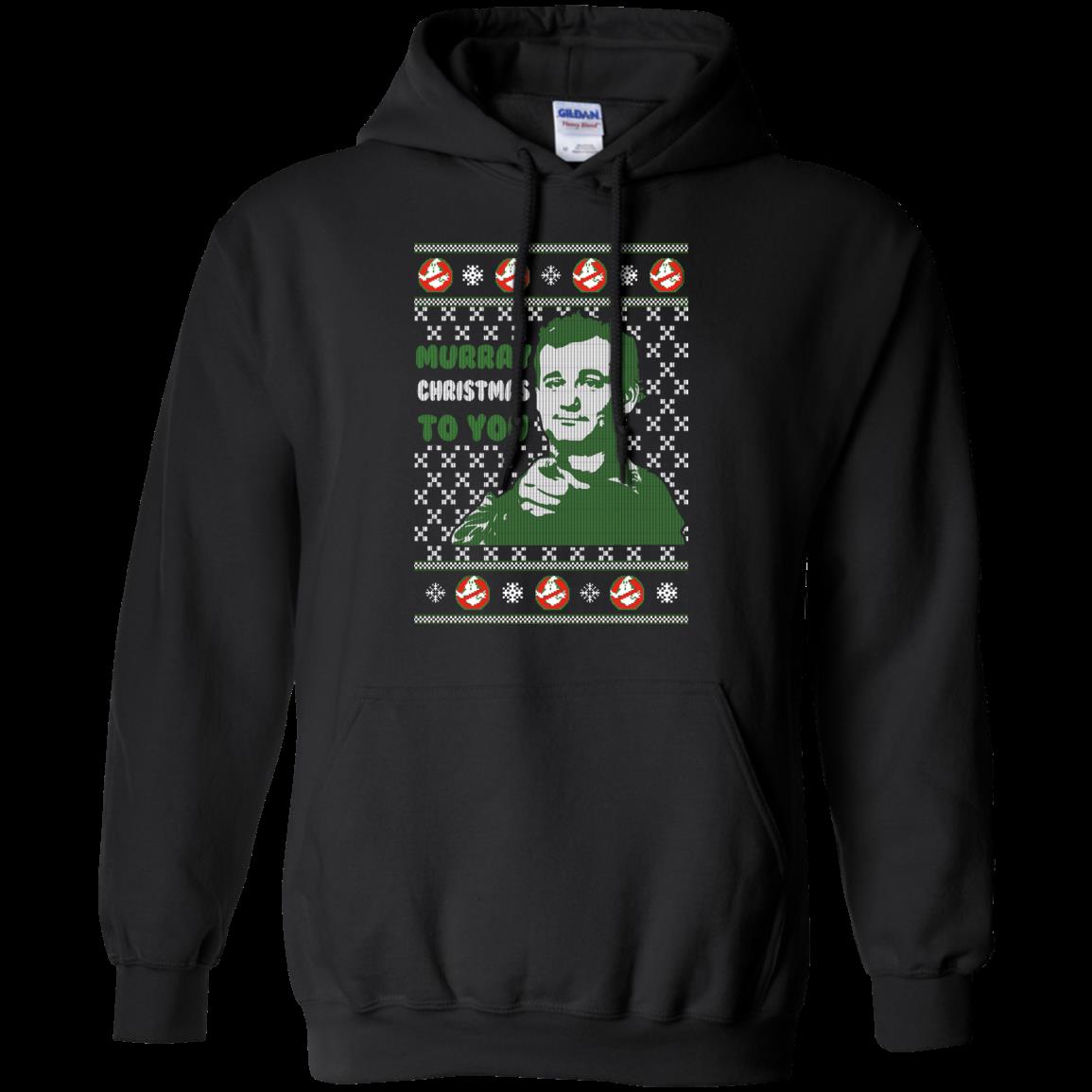 Shirt Top Selling Amazing Ghost Buster Murray Christmas To You Busterauto Hoodie
