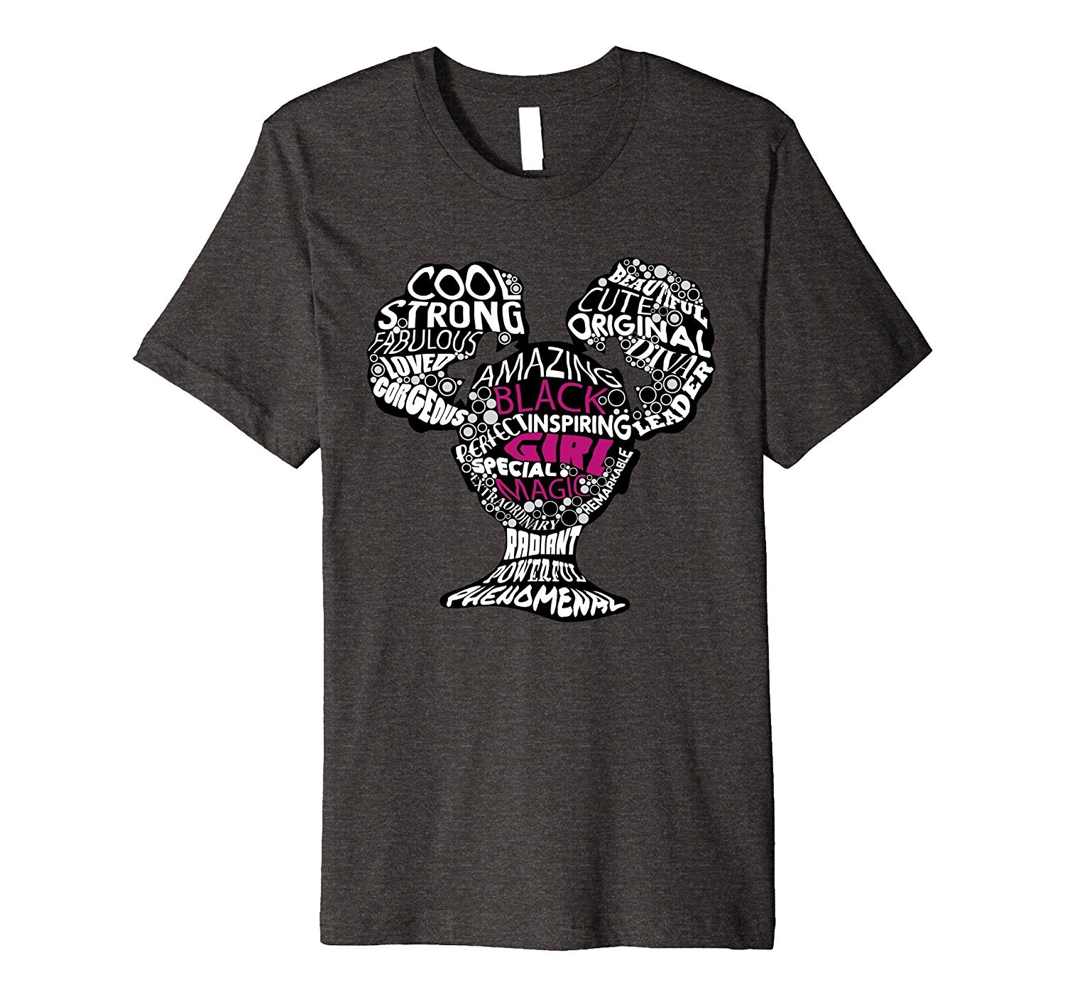 Black Girl Magic Word Montage T-Shirt 2 » Cool Gifts for You - Mfamilygift Black Girl Magic Word Montage T-Shirt 2