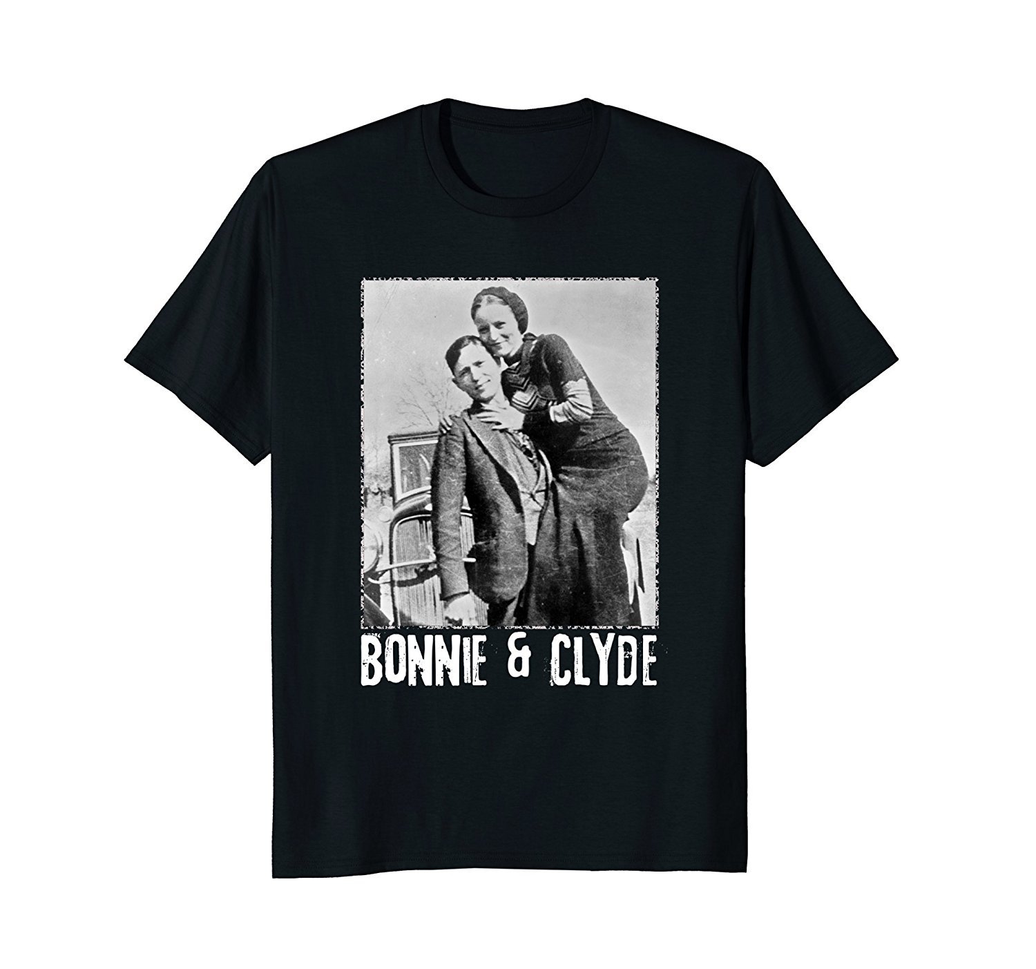 Bonnie & Clyde Matching Couple Shirts And Adult Costumes