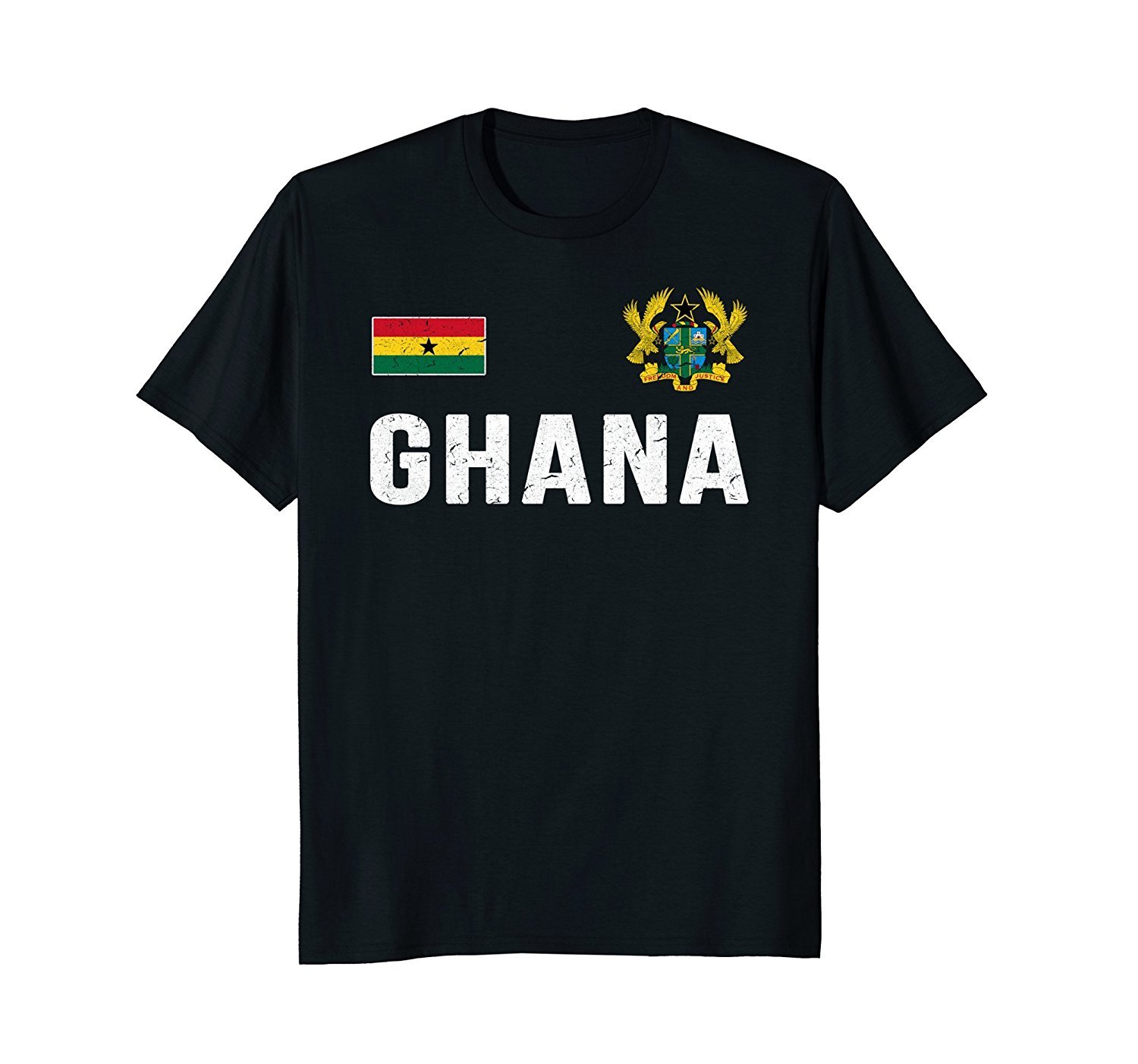 Ghana T-Shirt Soccer Jersey Style Football 2018 Ghana T-Shirt Soccer Jersey Style Football 2018