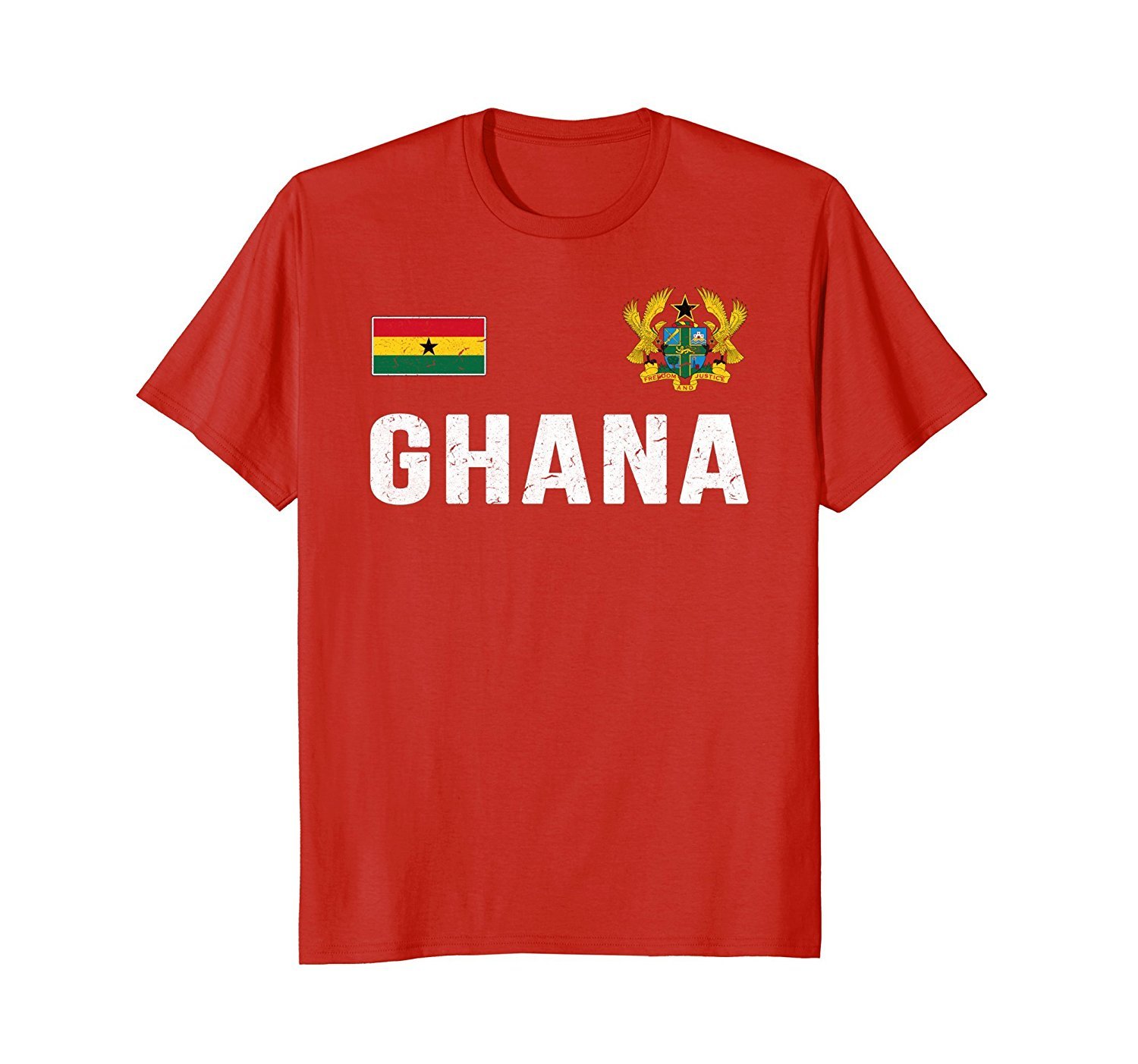 Ghana T-Shirt Soccer Jersey Style Football 2018 2 » Cool Gifts for You - Mfamilygift Ghana T-Shirt Soccer Jersey Style Football 2018 2
