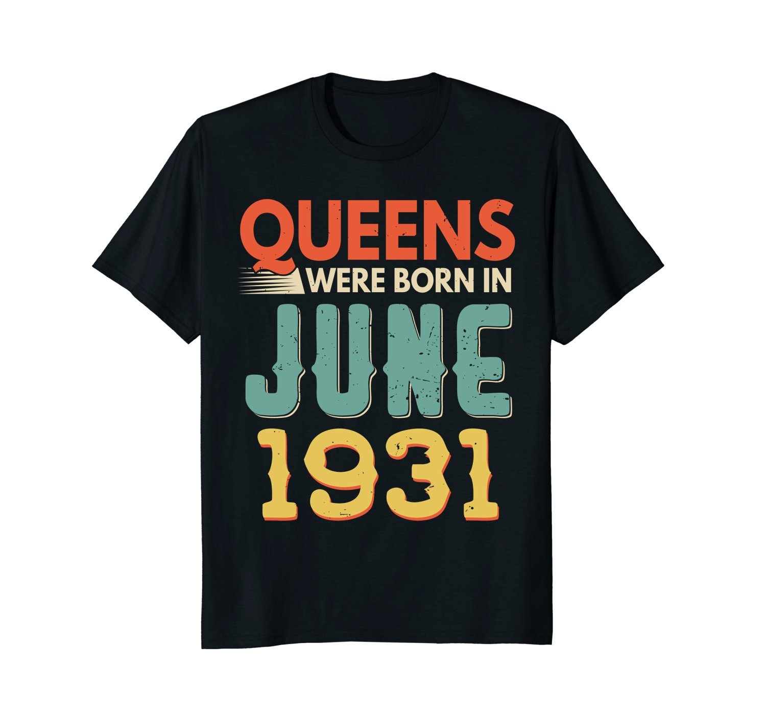 Queens Born In June 1931 87Th Awesome Birthday Gift Shirt
