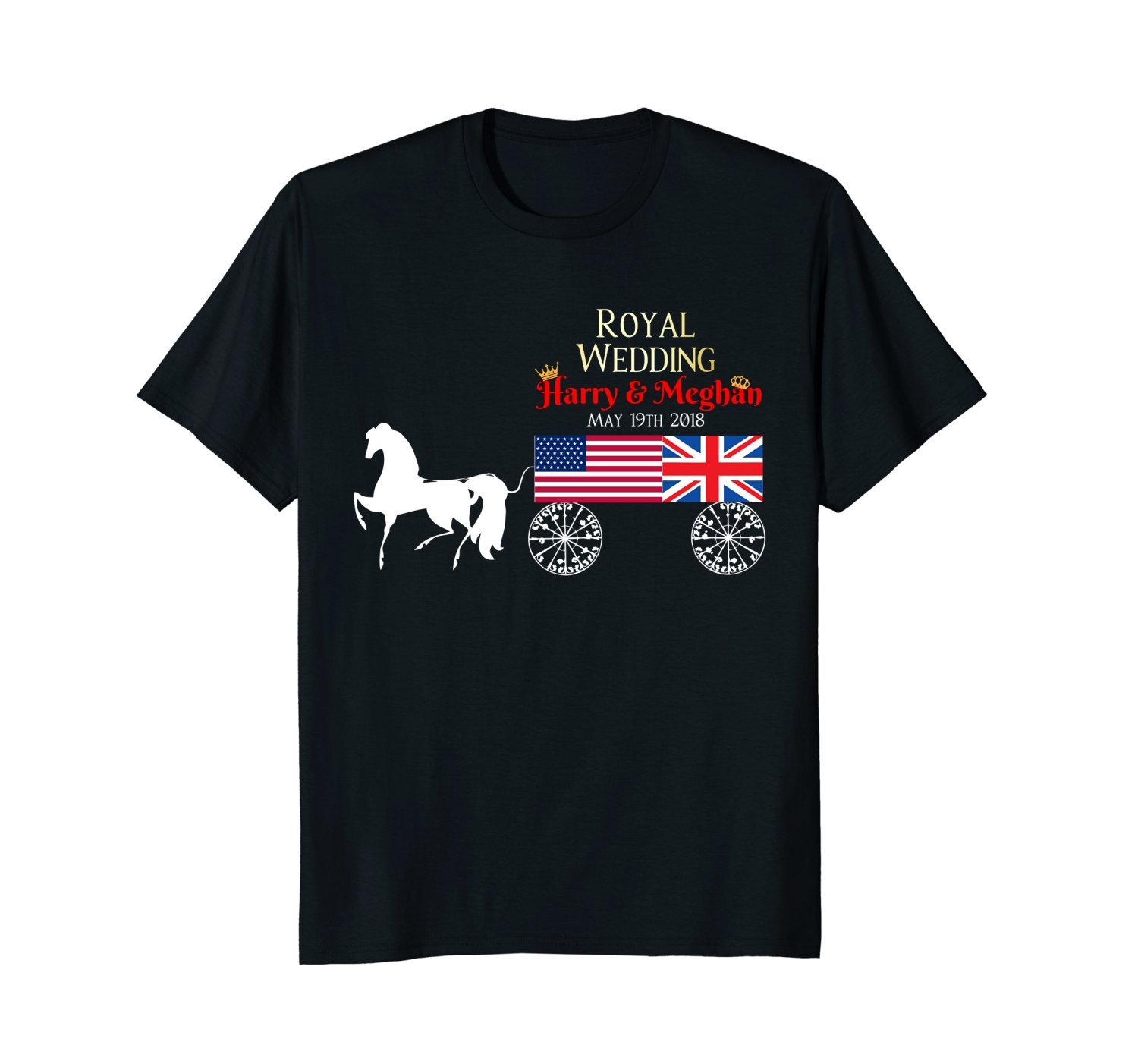 Royal Wedding Of Meghan Markle And Prince Harry T-Shirt Gift