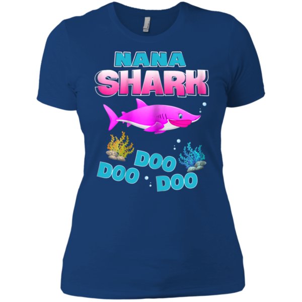 Shop Nana Shark Doo Doo Doo – Mothers Day Ladies T-Shirt 3 » Cool Gifts for You - Mfamilygift Shop Nana Shark Doo Doo Doo – Mothers Day Ladies T-Shirt 3