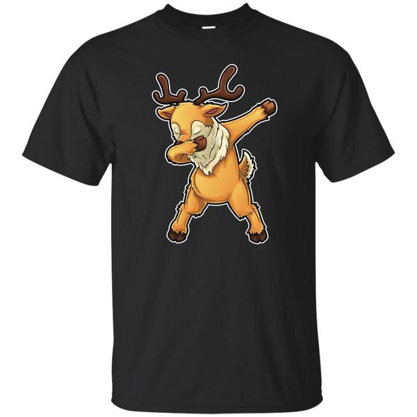 Shop Reindeer Dabbing Shirt Christmas Funny Deer X-Mas Dab Gifts