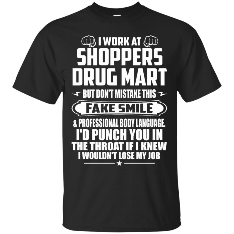 Shoppers Drug Mart Shirts Don’T Mistake This Fake Smile