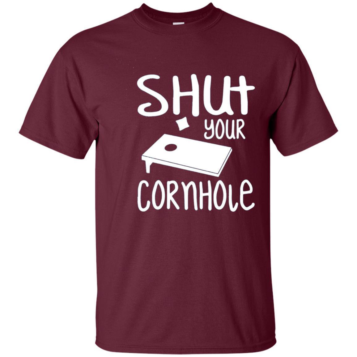 Shut Your Cornhole Funny Party Lawn Game T Shirt 2 » Cool Gifts for You - Mfamilygift Shut Your Cornhole Funny Party Lawn Game T Shirt 2