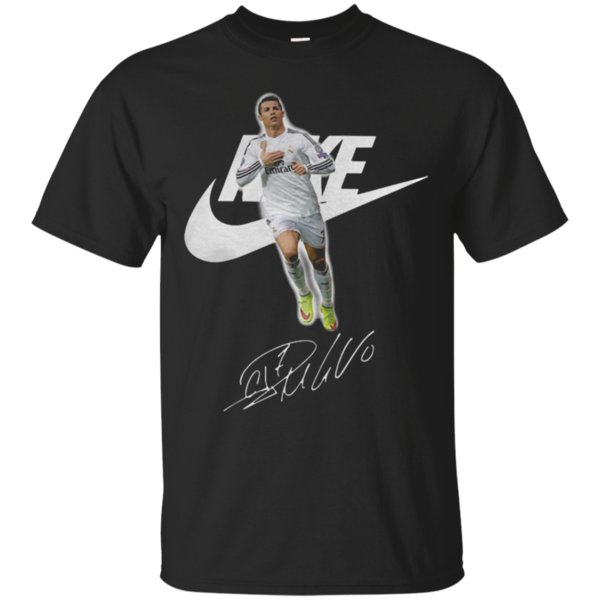 Signed Nike Cristiano Ronaldo Shirt Cotton Shirt