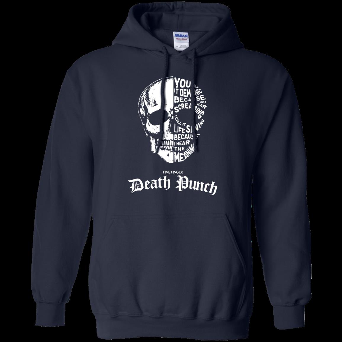 Skull Five Finger Death Punch Shirt Hoodie 1 » Cool Gifts for You - Mfamilygift Skull Five Finger Death Punch Shirt Hoodie 1