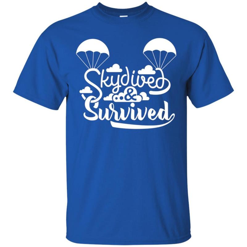 Skydived & Survived Skydiving Success Skydiver T Shirt 3 » Cool Gifts for You - Mfamilygift Skydived & Survived Skydiving Success Skydiver T Shirt 3