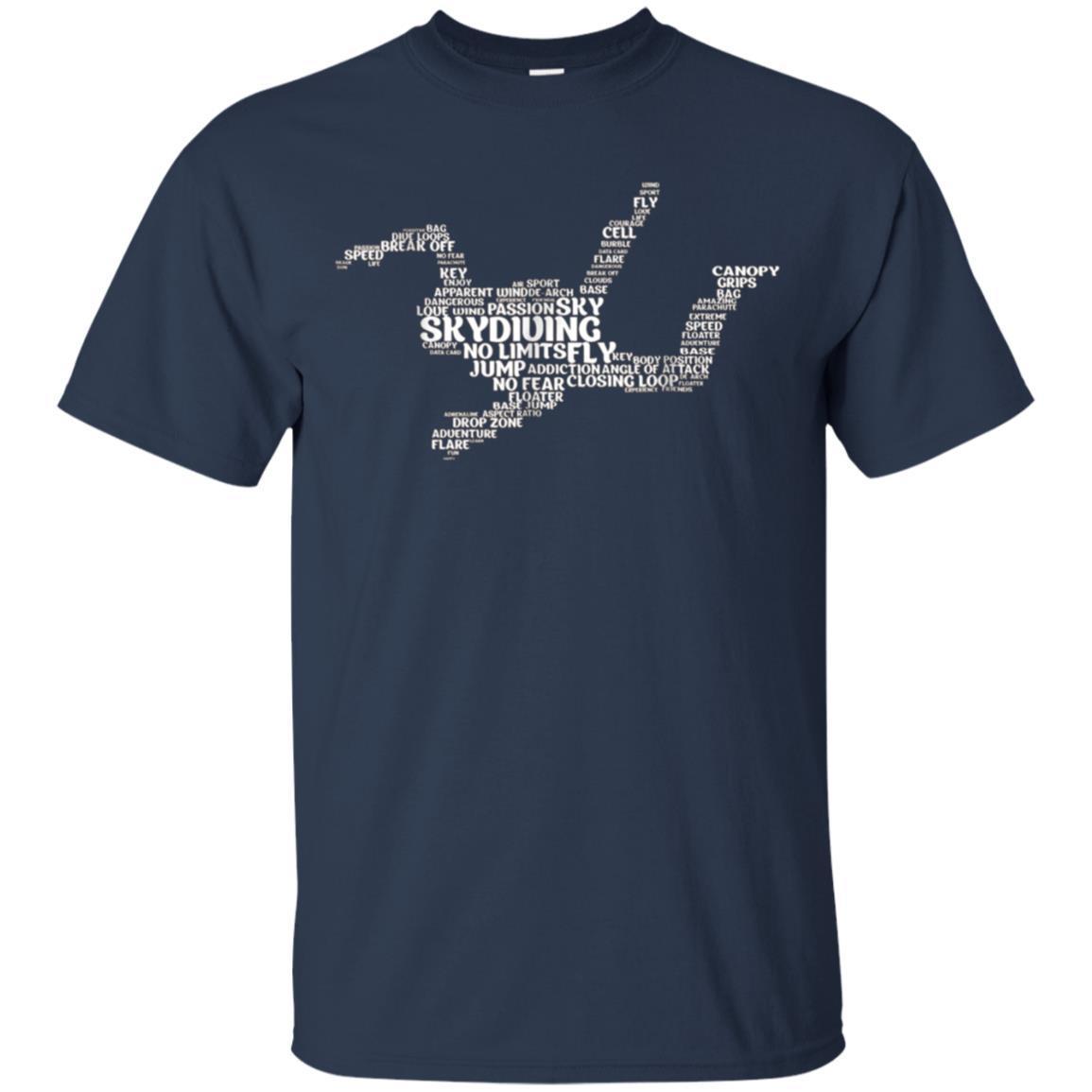 Skydiving Vocabulary Skydiving T-Shirt 1 » Cool Gifts for You - Mfamilygift Skydiving Vocabulary Skydiving T-Shirt 1