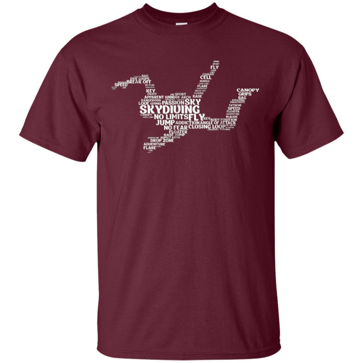 Skydiving Vocabulary Skydiving T-Shirt 2 » Cool Gifts for You - Mfamilygift Skydiving Vocabulary Skydiving T-Shirt 2
