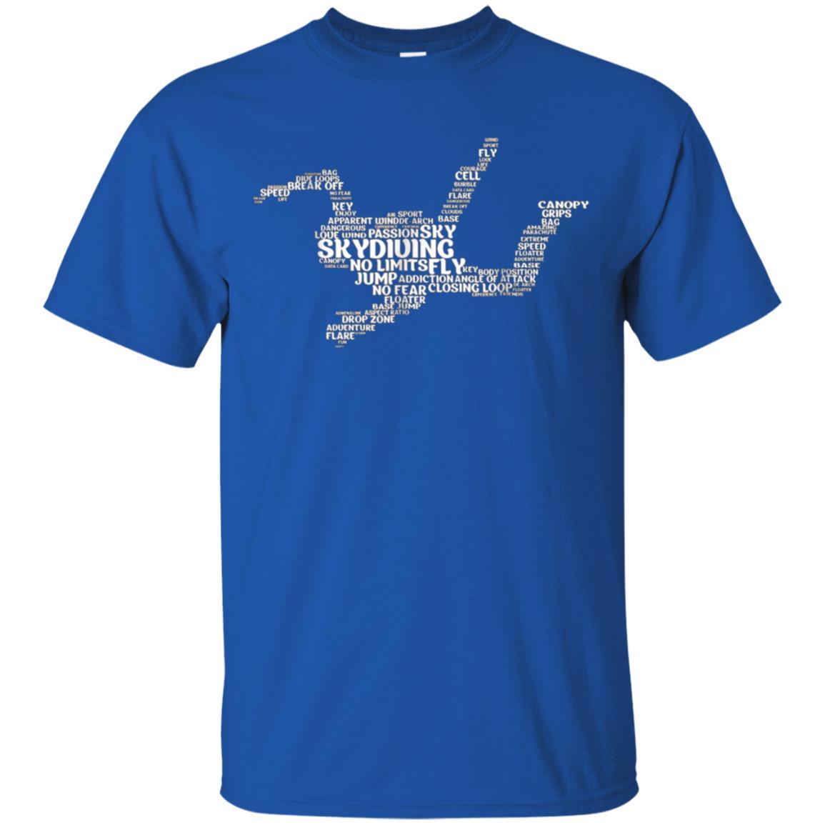 Skydiving Vocabulary Skydiving T-Shirt 3 » Cool Gifts for You - Mfamilygift Skydiving Vocabulary Skydiving T-Shirt 3