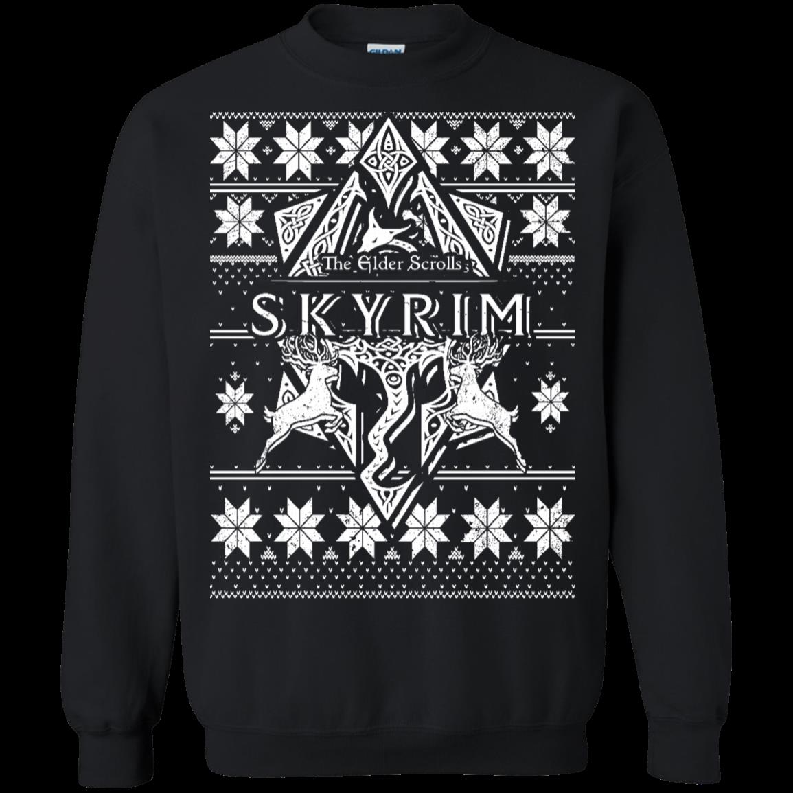 Skyrim Ugly Christmas Sweater Shirts T Shirt Hoodies Sweatshirt Skyrim Ugly Christmas Sweater Shirts T Shirt Hoodies Sweatshirt