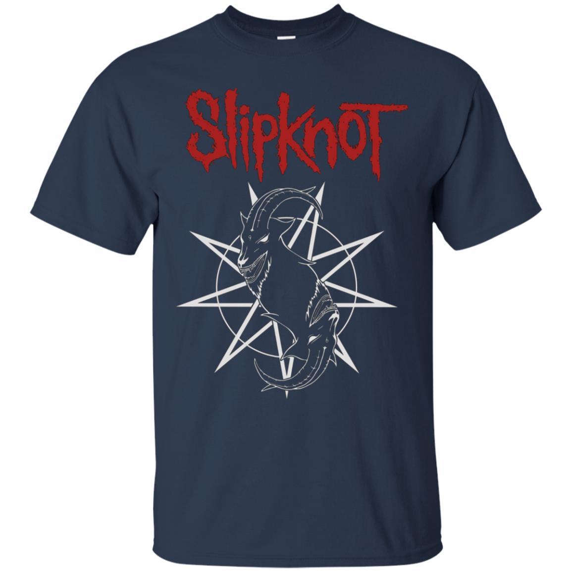 Slipknot Goat Star Logo T-Shirt 1 » Cool Gifts for You - Mfamilygift Slipknot Goat Star Logo T-Shirt 1