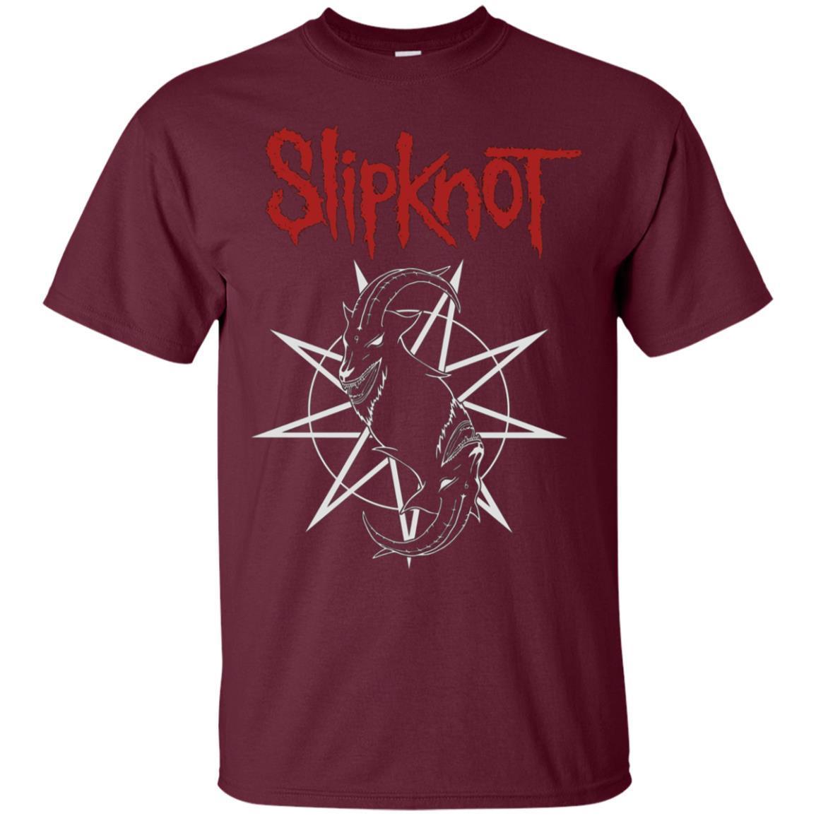Slipknot Goat Star Logo T-Shirt 2 » Cool Gifts for You - Mfamilygift Slipknot Goat Star Logo T-Shirt 2