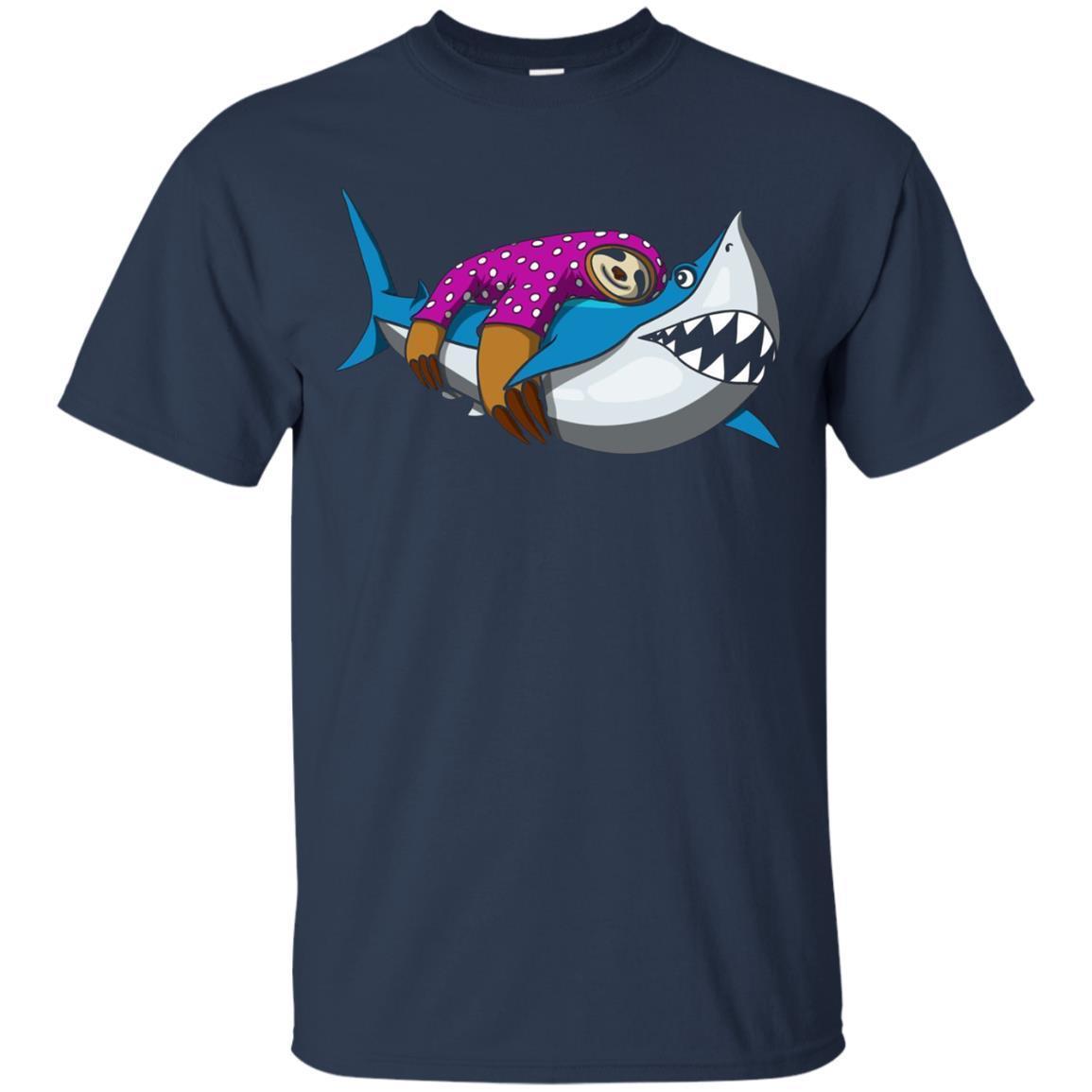 Sloth Shirt For Women And Men Lazy Shark Lover Gift 1 » Cool Gifts for You - Mfamilygift Sloth Shirt For Women And Men Lazy Shark Lover Gift 1