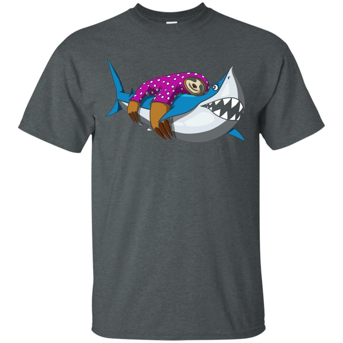 Sloth Shirt For Women And Men Lazy Shark Lover Gift 4 » Cool Gifts for You - Mfamilygift Sloth Shirt For Women And Men Lazy Shark Lover Gift 4